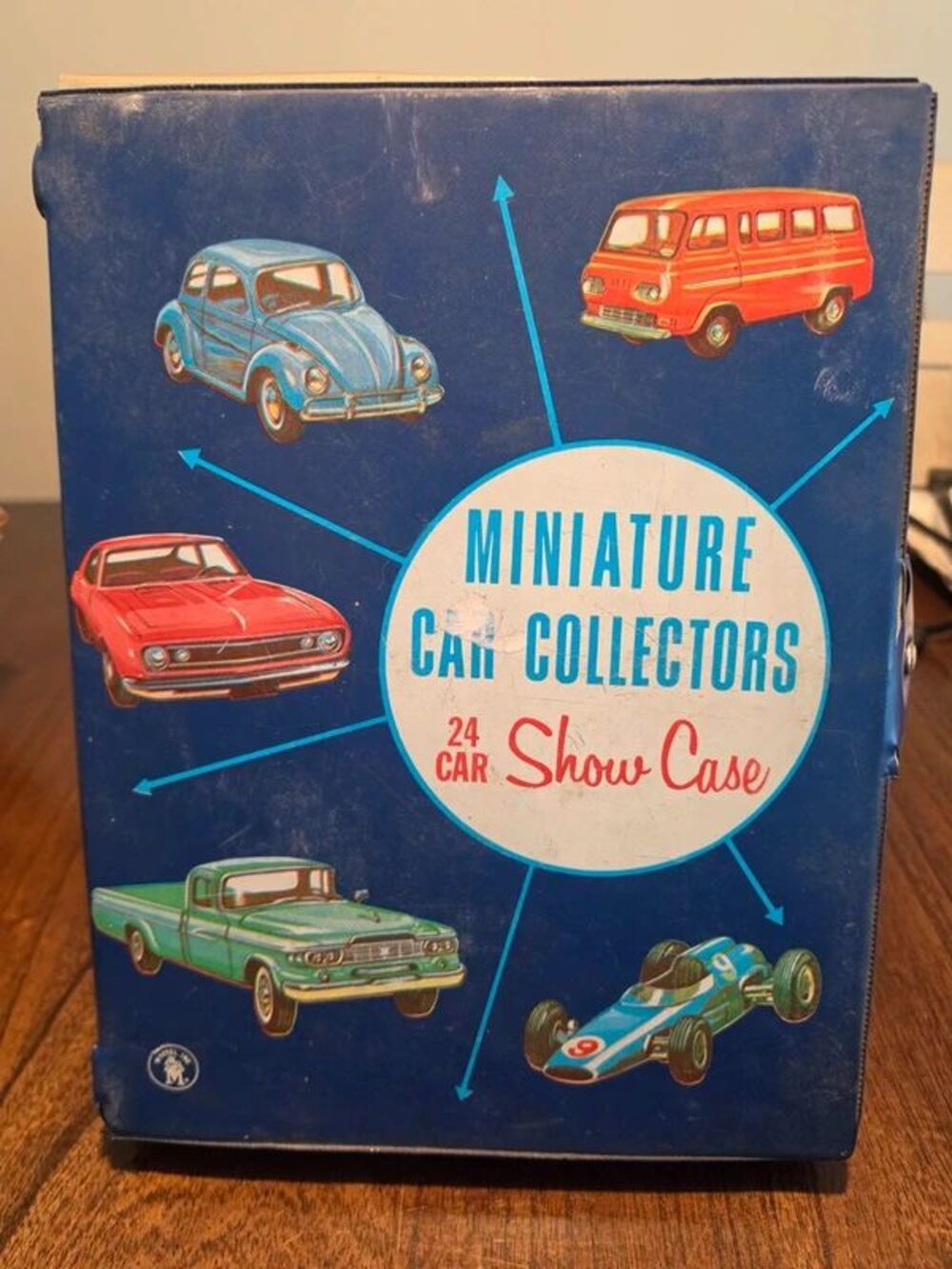 Vintage 1966 Miniature Car Collectors 24 Car Show Case Standard Plastic No. 5024